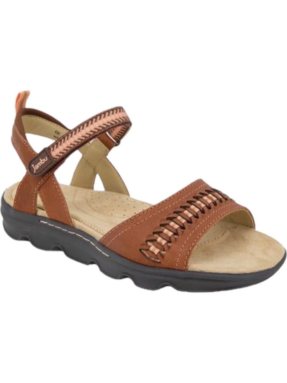 Jambu Brown Monaco Leather Sandal - Women